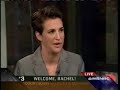 Countdown: Rachel Maddow Gets Her Own Show on MSNBC