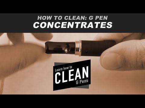 how to properly clean a gpen