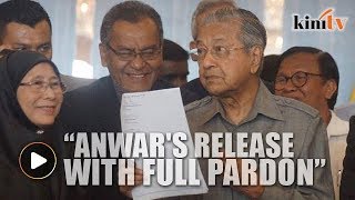 Mahathir: We will seek Anwar 's release with full pardon