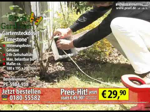 Royal Gardineer Gartensteckdose 