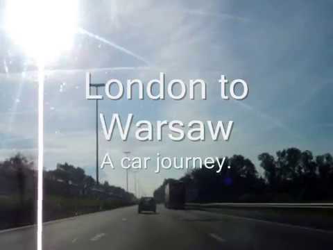 London to Warsaw by car 2