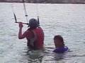 Kitesurf lesson St Martin Orient Bay Wind adventures Kitesch