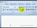 Microsoft Word 2007 - The Ribbon