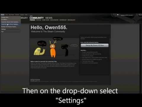 how to change email on steam