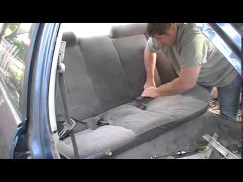 how to remove ek back seats