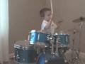 RYLEIGH GET HIS FIRST DRUMS
