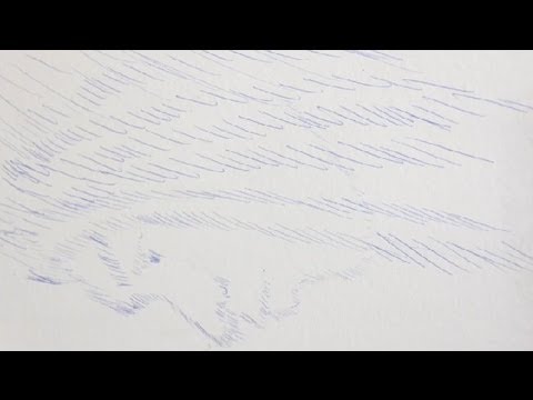 how to draw etching style