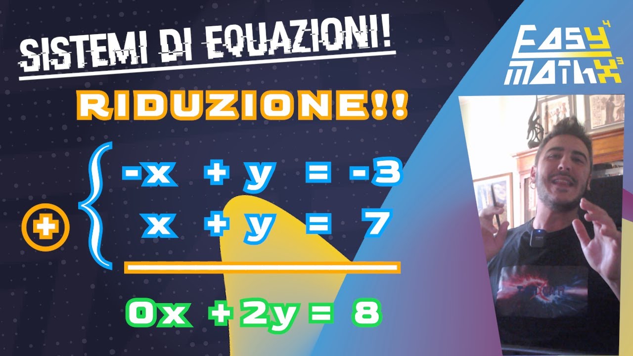 🚀 SISTEMI DI EQUAZIONI: METODO DI RIDUZIONE! SIGNIFICATO + ESERCIZI SVOLTI + BONUS! 💪😉