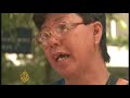 The health of the Thailand's widely-revered king is raising concerns about the country's political future. The 81-year-old monarch Bhumibol Ayaduliev has been in hospital since late September, but the royal palace says his situation is improving. Thousands of Thais have been gathering outside the hospital to pray for their leader. Al Jazeeras Aela Callan reports from Bangkok.