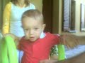 Luca a casa a bosisio, arrivato in bici con il pap�