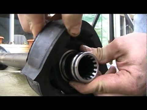 Drive shaft bearing replacement  ( volvo 240 )