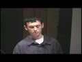 A science presentation by James Holmes in 2006 ...