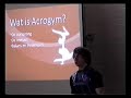 Presentatie Profielwerkstuk Acrogym