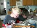 Cody and Joe Doing The Cinnamon Challenge