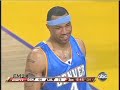 lakers beat nuggets game 1 2008 playoffs . gasol 36 kobe 32