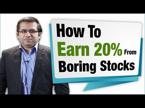 How to Earn 20% From Boring Stocks