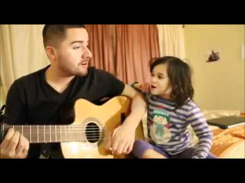 duet - Jorge Narvaez and his adorable daughter Alexa perform a cover of Edward Sharpe and The Magnetic Zeros song, 'Home'.