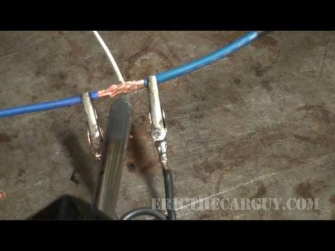 how to properly solder wires