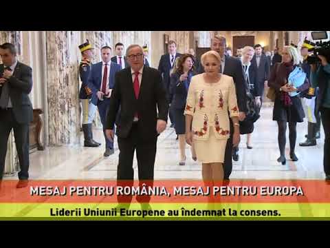 Mesaj pentru România, mesaj pentru Europa