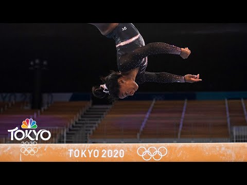 Simone Biles SHINES at podium training, delivers best Yurchenko double pike yet | NBC Sports