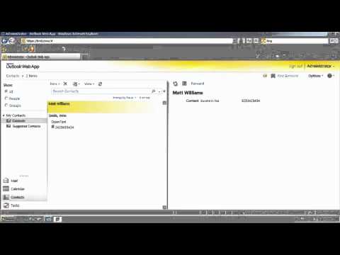 How to Send a Fax From Outlook Web Access with RightFax