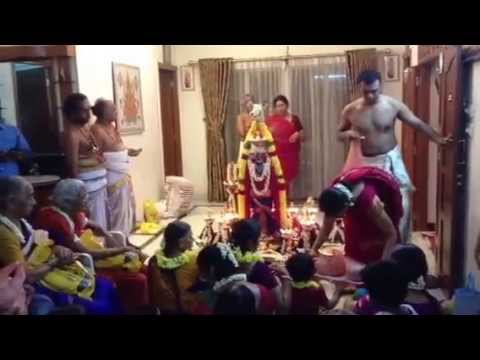 how to perform kuthu vilakku pooja