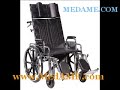 Bariatric Equipment Reclining Bariatrics Transport Wheelchair