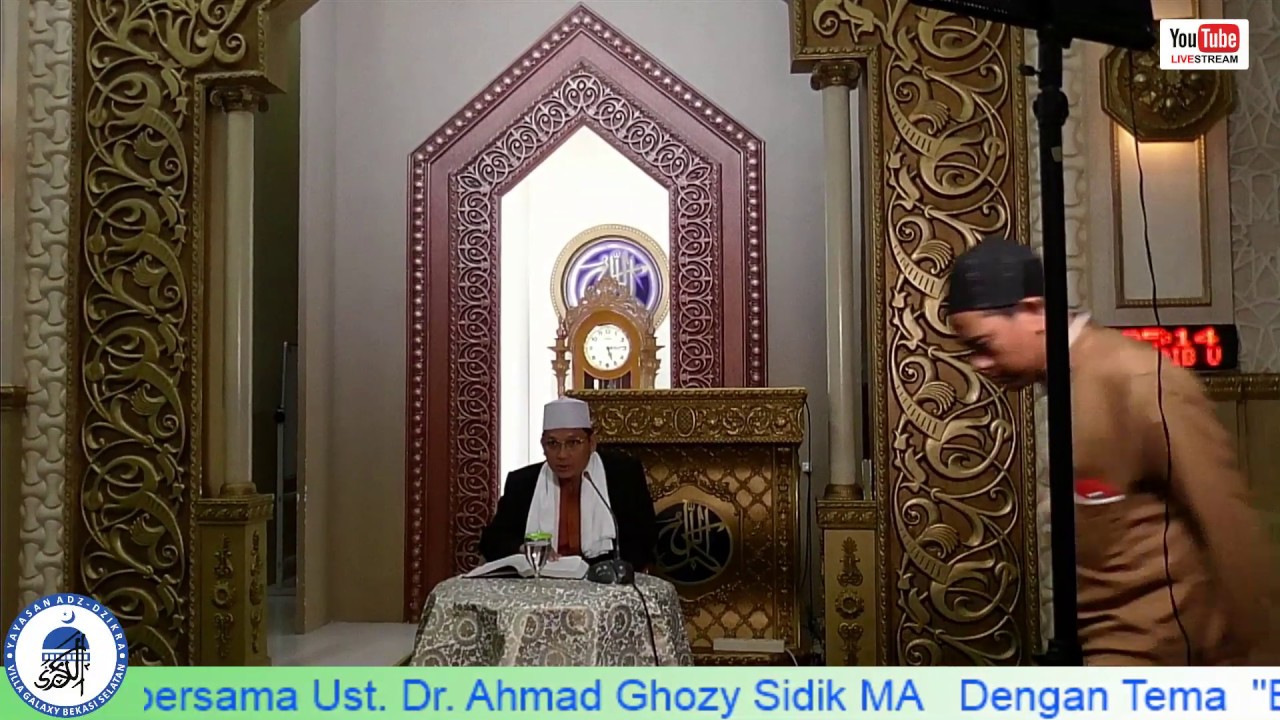 Kajian Bada Subuh Masjid Adz-Dzikra Galaxy - Ust.Dr Ahmad Ghozy, Lc., MA. - Baiat Aqobah