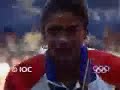 marie jose perec winning the 400m in barcelona 92, and the 200 and 400m in atlanta 96, cathy freeman got second.