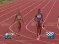 marie jose perec winning the 400m in barcelona 92, and the 200 and 400m in atlanta 96, cathy freeman got second.