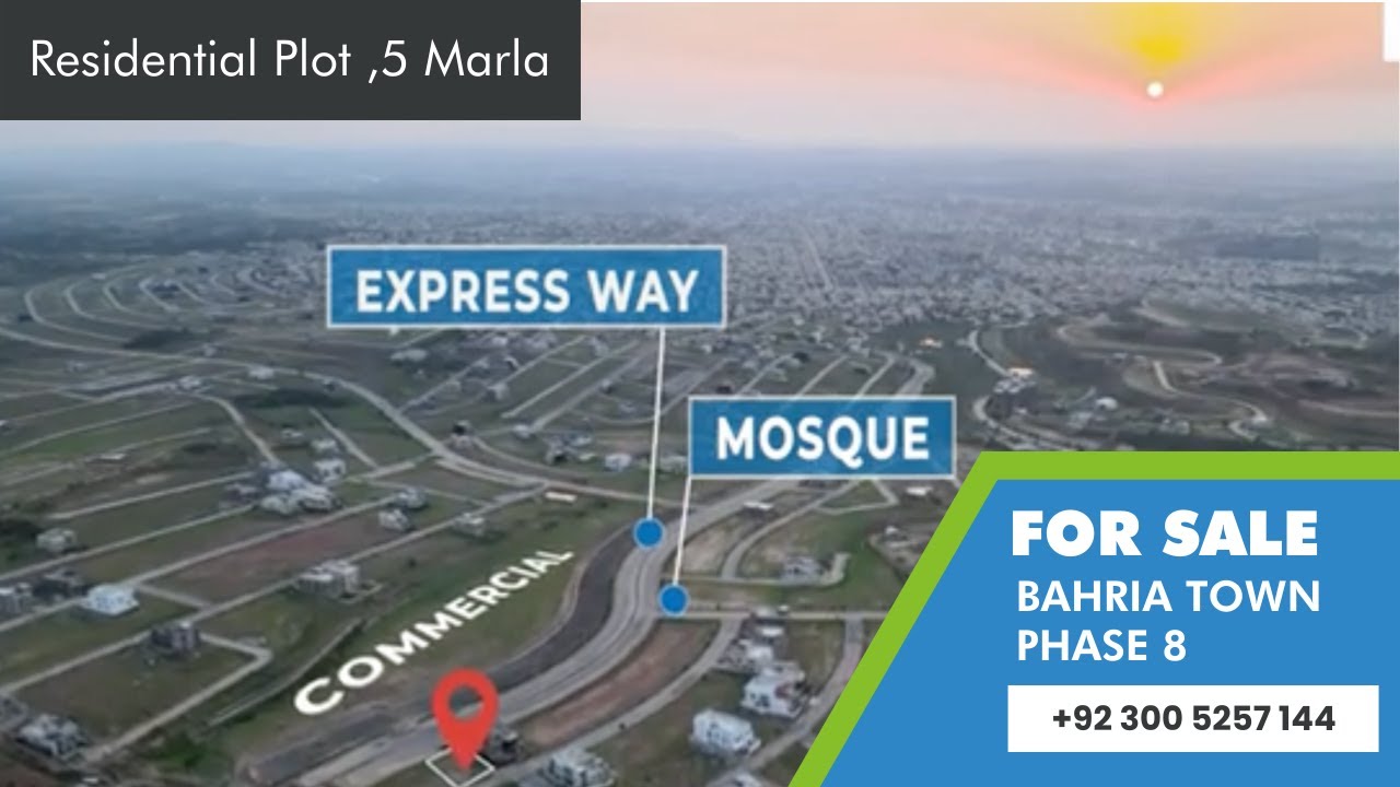 Plot for sale  | Best Opportunity For Investment In Bahria Town | Phase 8 | Bahria Town Islamabad