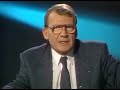 les archives de la rts: le 5 d�cembre 1988, jean-paul belmondo est invit� sur le plateau de la t�l�vision suisse romande. sympathique et chaleureux, il r�pon...