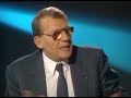 les archives de la rts: le 5 d�cembre 1988, jean-paul belmondo est invit� sur le plateau de la t�l�vision suisse romande. sympathique et chaleureux, il r�pon...