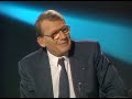les archives de la rts: le 5 d�cembre 1988, jean-paul belmondo est invit� sur le plateau de la t�l�vision suisse romande. sympathique et chaleureux, il r�pon...