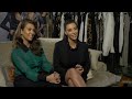 kim and kourtney kardashian are in the uk promoting their new clothing line, the kardashian kollection, and open up about rivalry between the siblings. repor...