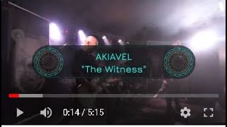 "The Witness", excerpt from Akiavel's live performance at the Altherax, November 20, 2021.
