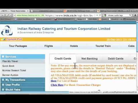 how to train ticket booking