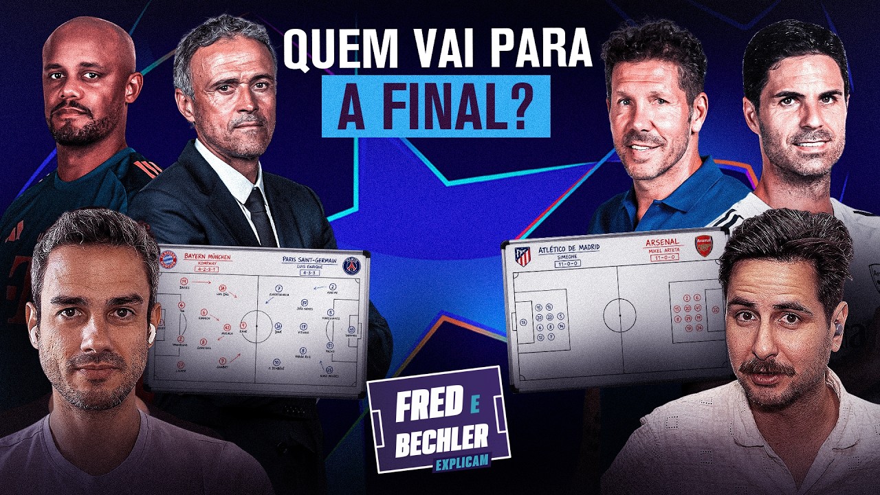 O Que Cada Time Precisa Fazer Para Chegar Na Final Da Champions League? | Fred E Bechler Explicam
