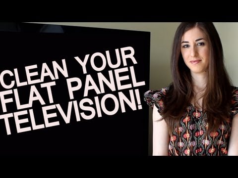 how to properly clean a plasma tv screen