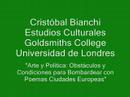 Este vídeo consta de resúmenes de las ponencias de algunos y algunas conferenciantes de las XVIII Jornadas de Cultura y Paz de Gernika, organizadas por el Centro de Investigación por la Paz Gernika Gogoratuz, con la colaboración del Ayuntamiento de Gernika-Lumo.