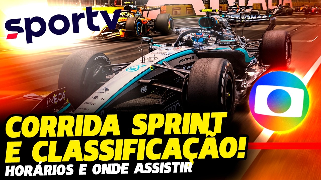 🚨HORÁRIOS E ONDE ASSISTIR À CORRIDA SPRINT E A CLASSIFICAÇÃO PARA O GP DO CANADÁ | FÓRMULA 1