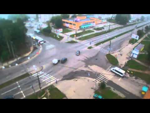 Я свидетель ДТП, Чебоксары 10.08.2014 (Запись видеорегистратора)