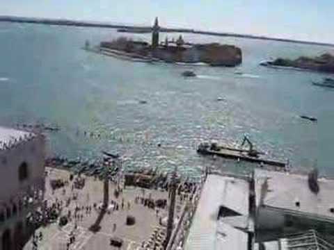 ecinajx19 - Venice from the belltower in Saint Mark's Square. Turn up your audio!