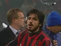 Gattuso showing to Poulsen what he thinks about him