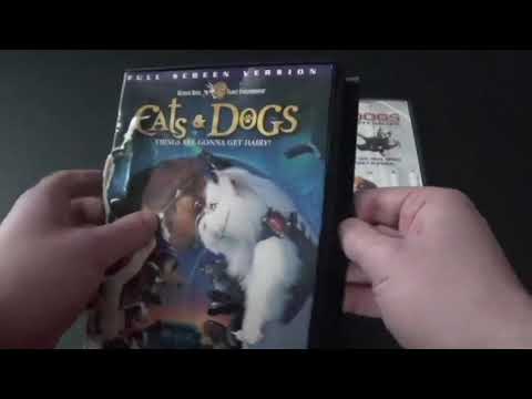 Cats and Dogs and Cats and Dogs the Revenge of Kitty Galore DVD Review.