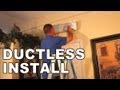 Installation of a Ductless Air Conditioning System ...