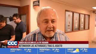 RUBÉN EGEA DECANO DE LA UTN TUCUMÁN