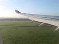 Landung in Düsseldorf aus New York,JFK,LTU A330,06.09.07