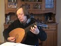 Joan-Ambrosio Dalza was one of the first lute player to be published by Petrucci in Venezia, 1508. This is the intabulation of a song by Bartolomeo Tromboncino. Lute made by Stephen Murphy.