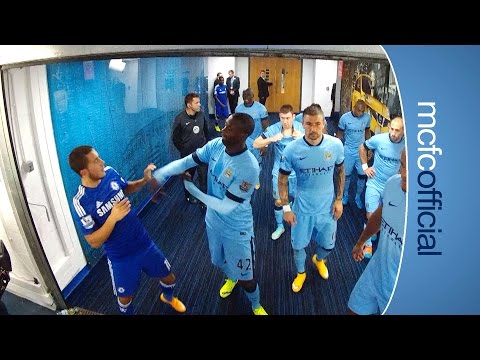 tunnel - Behind the Scenes in the tunnel from the Etihad Stadium. See Pablo Zabaleta's reaction to his sending off and Frank Lampard is reunited with Jose Mourinho. S...